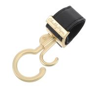 Abaodam Ganchos Giratorios para Cochecito de Clips para Bolsas de Supermercado Organizador de Cochecito Accesorio de Metal Resistente para Colgar Asas