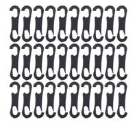 Abaodam Ganchos S de Doble Extremo para Fundas de Asientos de Coche, 3.5 Cm, 150 Piezas, Abs Resistente y Ligero, Accesorios para Fijar Cojines en Vehículos, Suministros Prácticos