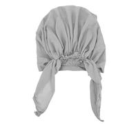 Abaodam Gorro Caída del Cabello, Turbante de Poliéster, Elástico, Gris, para Pacientes de Quimioterapia, para Dormir y SPA