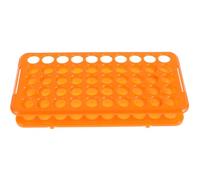 Abaodam Gradilla para tubos de centrífuga de laboratorio 50 ranuras, soporte de ABS para tubos de 0 a 15 ml, aulas y laboratorios