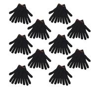 Abaodam Guantes Antipolvo Reutilizables para Rotulación de Vehículos 10 Pares Color Negro Finos y Transpirables Film Protector para Carrocerías Herramienta para Instalación de Vinilo