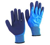 Abaodam Guantes de Pesca Reutilizables Impermeables Antideslizantes para Jardinería y Plantación Guantes de Trabajo de Látex Resistencia al Agua Ajuste Cómodo para