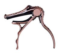 Abaodam guitarra cejilla mandolina capo de ukelele profesional kapo cejilla duradera bajo vídeo modificado capo profesional personalidad Revisar instrumento Accesorios Componente Metal