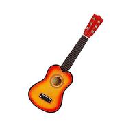 Abaodam Guitarra Folk de 6 Cuerdas para Principiantes de Madera de Tilo Diseñada para Niños Y Niñas Cómoda de Sostener con Afinador de Cuerdas