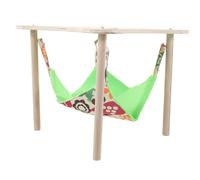 Abaodam Hamacas Plataforma De para Hámster Hamaca Decorativa para Chinchilla Cama Cálida Colgante para Jaula De Cobaya Accesorios para Ratas Adorable para Hámster