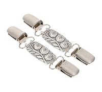 Abaodam Hebilla para Bufanda de Aleación Diseño de Tres Pajaritos, Clip Decorativo para Bufandas, Broche Delicado para Mujer y Niña, Accesorio de Moda para Fiestas y Ceremonias, Set de 2