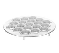 Abaodam Herramienta de Aleación de y Fácil de Almacenar Molde Reutilizable para Pelmeni y Empanadillas para Cocina Casera