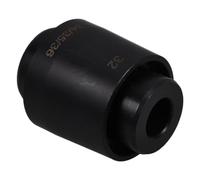 Abaodam Herramienta de Instalación de Sello Antipolvo para Horquilla Delantera, Plástico de Ingeniería Negro, Superficie Lisa Rebabas, Adecuado para Mantenimiento de Horquillas 32-36mm
