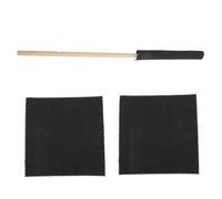 Abaodam Herramienta de Limpieza para Flauta Travesera Varilla y Paños de Pulido, Accesorios para Instrumentos Musicales de Viento en Conciertos y Práctica