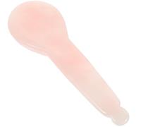 Abaodam Herramienta de Masaje Facial de Piedra Rosa para Cuidado Spa y Mejora Circulación Sanguínea, Placa Raspadora para Espalda y Cuello en Masaje de Belleza Color Color Aleatorio