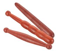 Abaodam Herramienta Ligera 3 Varillas Piezas de Madera Masaje Compacta Corporal de Puntos de Acupuntura y Adecuado para Manos y Cuerpo Viaje y Relajación