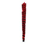 Abaodam Hisopo de Limpieza para Saxofón Alto Varilla de Limpieza Negra y Roja Cepillo para Instrumentos de Viento y Madera Kit de Mantenimiento Profesional para Cuidado