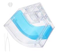 Abaodam Hormiguero Ecológico Caja de Hormigas de Plástico para Adolescentes, Tamaño Compacto, Color Azul, Kit Educativo de Ciencia para Observación y Crianza en Casa, Juguete Científico