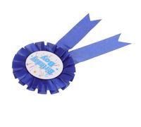 Abaodam insignia del cumpleañero fiesta de cumpleaños botón de feliz cumpleaños sombreros de cumpleaños insignias de cumpleaños para pin de feliz cumpleaños hojalata Blue