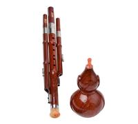Abaodam Instrumento Flauta de Cucurbitácea Profesional para Principiantes Ligera y Portátil Sonido y Atractivo para Práctica y Coleccionistas de Música