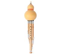 Abaodam Instrumento Musical Étnico Alta Fidelidad Acústica Varios estilos y Diseño Elegante Hulusi de Bambú Hecho a Mano en Clave C Adecuado para Principiantes y Amantes Música