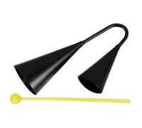 Abaodam Instrumentos De Percusión Para Niño Niña Campana De Tonos y Agogo De Mano Para Música Latina Fomentando La Percepción Musical y Habilidades Auditivas La Educación Temprana