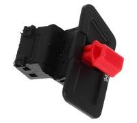Abaodam Interruptor de Faro de Motocicleta Resistente al Agua, Botón de Montaje en Manillar Compatible Motos y Scooters, Control de Luz y Apagado para Uso en Carretera y Off-road