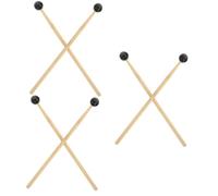Abaodam Juego De 3 Accesorios Para Instrumentos De Percusión Baquetas Musicales Para Niños Niñas Y Adultos Suministros Para De Lengüeta 2 Piezas X 3