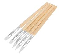 Abaodam Juego de 5 Limpiadores de Varillas para Relojes, Pinceles de Plástico para Limpieza de Esferas y Movimientos, Herramienta de Mantenimiento para Relojería y Cuidado de Relojes