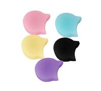 Abaodam Juego de 5 Protectores de Silicona para Pulgar de Clarinete y Oboe, Accesorios Ligeros Que Mantienen la Posición Correcta del Dedo para Uso Personal y Caminatas
