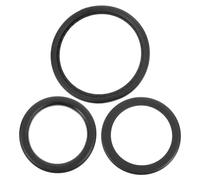 Abaodam Juego de Accesorios para Estetoscopio Diafragma de Repuesto y Anillo Antideslizante, Kit de Membranas Suspendidas para Adultos y Niños, Piezas de Repuesto Médicas Compatibles,