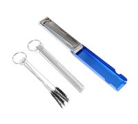 Abaodam Juego de Herramientas de Limpieza para Kit de 3 Piezas Agujas y Cepillos para Limpieza de y Atv Limpiador de Chorro y Cuerpo del Acelerador Profesional Uso Automotor