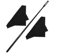 Abaodam Juego de Limpieza para Flauta Piccolo Varilla de Plástico y 2 Paños de Microfibra, Accesorios para Mantenimiento de Instrumentos de Viento y Madera, Kit para Cuidado y Limpieza