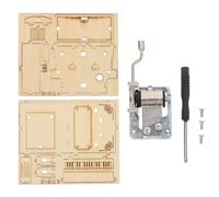 Abaodam Juego de Rompecabezas 3D de Piano de Madera DIY, Caja Musical de Juguete, Modelo Ensamblado, Material Seguro y Pulido, Adecuado Desarrollo Intelectual