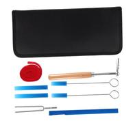 Abaodam Juego Profesional de Cintas de Temperamento para Piano Varillas de Acero y Madera, Accesorios para Afinación y Sordinas que Reducen Volumen sin Afectar Tono