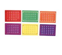 Abaodam Juegos de Tarjetas Numéricas Telepáticas para Adultos, 6 Cartas por Set, Trucos Interactivos de Cálculo Mental, Juguetes de Ilusionismo para Fiestas y Entretenimiento