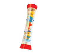 Abaodam Juguete Cognitivo Caleidoscopio Giratorio para Bebés, Campana de Mano de Plástico Rojo, Estimulador Sensorial para Desarrollo Auditivo y Coordinación Mano-ojo,