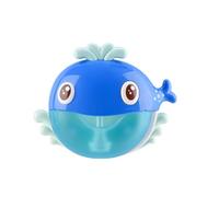 Abaodam Juguete de Burbujas Forma de Ballena para Baño Infantil, Máquina de Burbujas de Plástico Ligera y Segura, Juguete para Bañera sin Batería Adecuado para Pequeños