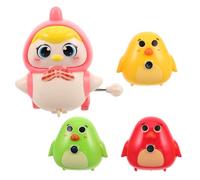 Abaodam Juguete de Muelle con Cuerda para Pollito Giratorio con Mecanismo de Conjunto de Gallina Madre Oscilante con Magnéticos al Desarrollo Sensorial y Motriz para Educación Temprana