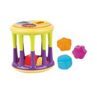 Abaodam Juguete De Torre Geométrica y Bloques De Construcción De Plástico Para Bebés Juguete Educativo Diseño Para Estimulación Temprana y Desarrollo Motor Adecuado Para Silla De Coche o t