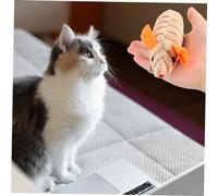 Abaodam Juguete Ratón para Gatos con Catnip Forma de Ratón Divertido para Morder Estimula Instintos Naturales y Adecuado para Gatos de Interior