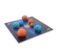Abaodam Juguetes de Construcción del Sistema Solar para Niños Montessori de Madera Juego Cognitivo Actividad Familiar Educativo Aprendizaje 8