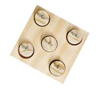 Abaodam Juguetes para Loro De Madera, Rompecabezas De Inteligencia, Set De 2 Juegos, Material Natural, Tamaño Mediano, para Entrenamiento y Entretenimiento De Periquitos y Agapornis