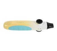 Abaodam Kazoo Doble Orificio Pequeño para Principiantes, Instrumento Musical de Plástico en Amarillo Degradado, Fácil de Usar para Fiestas, Escuela y Regalos para Músicos