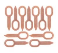 Abaodam Kit 50 Piezas Anillos Extractores de Abolladuras para Soldador por Puntos, Arandelas de Hierro para Reparación de Carrocería de Coche, Accesorio Compacto para Sacar Bollos