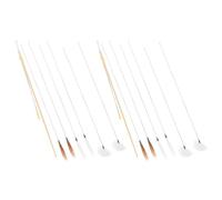 Abaodam Kit de 16 Herramientas para Quitar Cera de Oídos, Recogedor de Orejas Púas de Plumas de Ganso, Gallina, Grulla y Crin de Caballo, Cuidado del Oído Seguro y Práctico para Uso