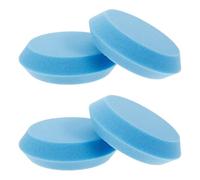 Abaodam Kit de 4 Esponjas de Pulido Azul para Bolas de Boliche, Esponjas Multiusos de Limpieza Fáciles de Usar para Accesorios de Bolos en Casa