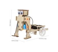 Abaodam Kit de Construcción de Robot DIY Educativo para Juguete Científico de Autoensamblaje con Motor Proyecto Stem para Aprendizaje y Experimentos Científicos