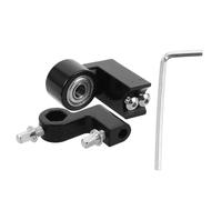 Abaodam Kit de Conversión Pedal de Bombo Doble con Clip Soporte y Eje de Transmisión Incluye Llave para Batería Jazz Accesorio Reemplazo Partes Pedal