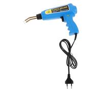 Abaodam Kit de Reparación de Parachoques de Plástico para Automóvil, Soldadora de Plástico con Pistola de Soldar Azul Eu, 200 Grapas Incluidas, Herramienta Profesional para Carrocería