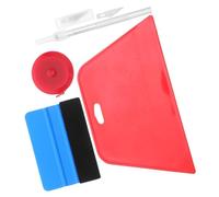 Abaodam Kit para Alisado de Vinilo y Película de Coche Herramienta Ergonómica para Aplicar Pintado Peel And Stick sin Burbujas y Corte Preciso