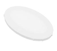 Abaodam Lienzos Ovalados Blancos Tablero de Algodón y Fibra Juego de 2 para Pintura Acrílica y Óleo Adecuado para Proyectos de Arte DIY y Decoración Creativa