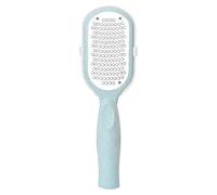 Abaodam Lima Ligera para Azul Pies Doble de Acero Inoxidable Característica Eliminar Tejido Muerto y Callos Portátil, Herramienta Exfoliante en Pedicura Casa