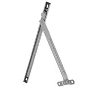 Abaodam Limitador de Apertura para Ventanas Correderas y Abatibles, Barra de Seguridad Ajustable de Acero Inoxidable, Instalación Sencilla sin Taladro para Protección Infantil