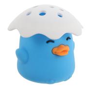 Abaodam Limpiador de Vapor para Microondas y Nevera en Forma de Pato Azul, Material Pp Seguro para Alimentos, Portátil para Limpieza Rápida en Cocina y Hogar